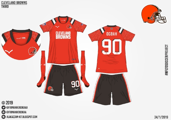 #NFLtoSoccerProject - Cleveland Browns (Third)