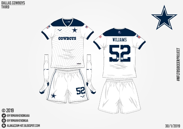 #NFLtoSoccerProject - Dallas Cowboys (Third)