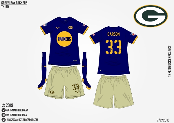 #NFLtoSoccerProject - Green Bay Packers (Third)