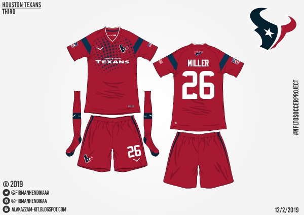 #NFLtoSoccerProject - Houston Texans (Third)