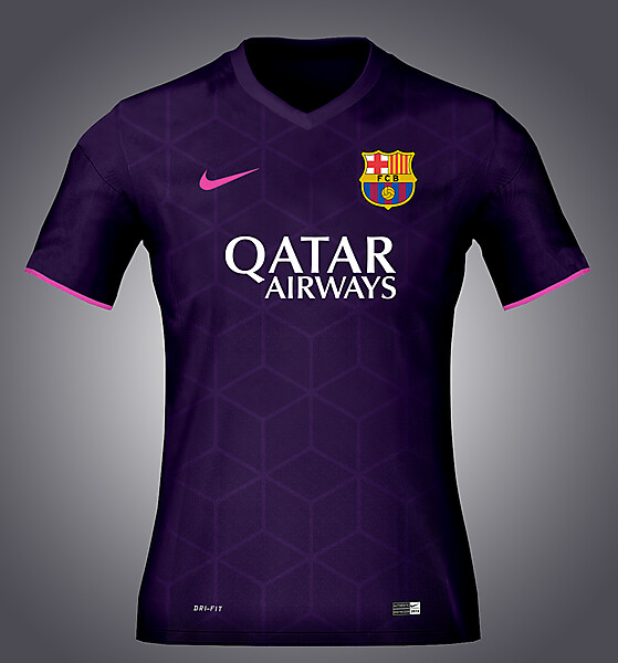 Nike Barcelona 16-17 Away concept