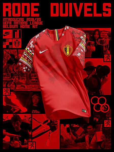 Nike Belgium Home Shirt