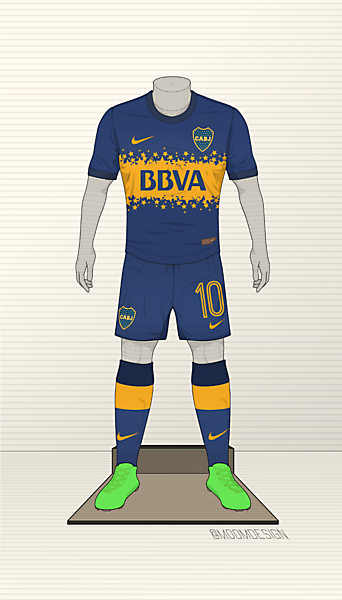 Nike Boca Juniors Kit (redo)