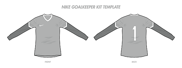 Nike Goalkeeper Kit Template #2