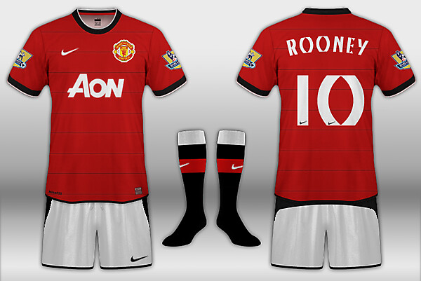 Manchester United Home Kit by Nike