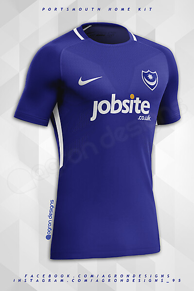 Nike Portsmouth FC Home Kit