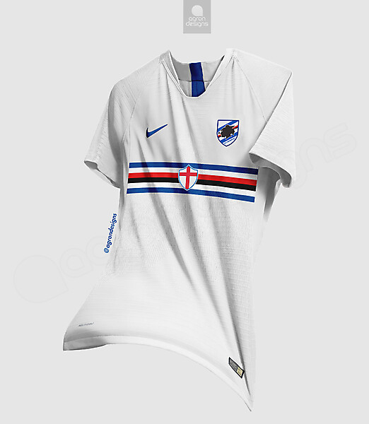 Nike Sampdoria Away Kit Concept