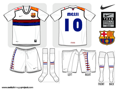 Barcelona Away Fantasy Shirt