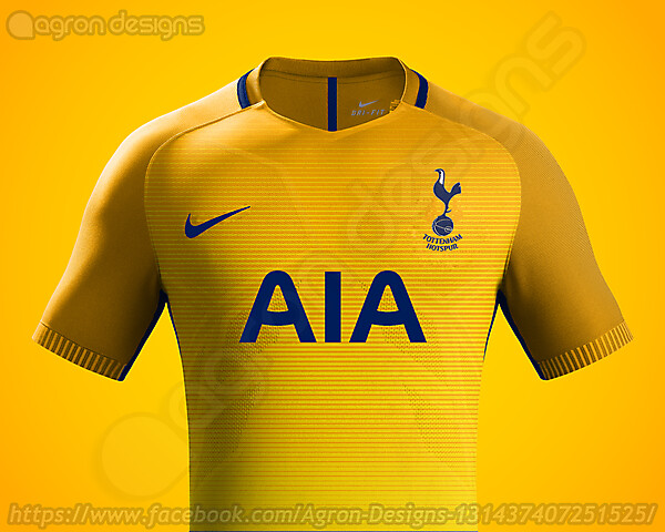 Nike Tottenham Hotspur Fc Third Kit Concept