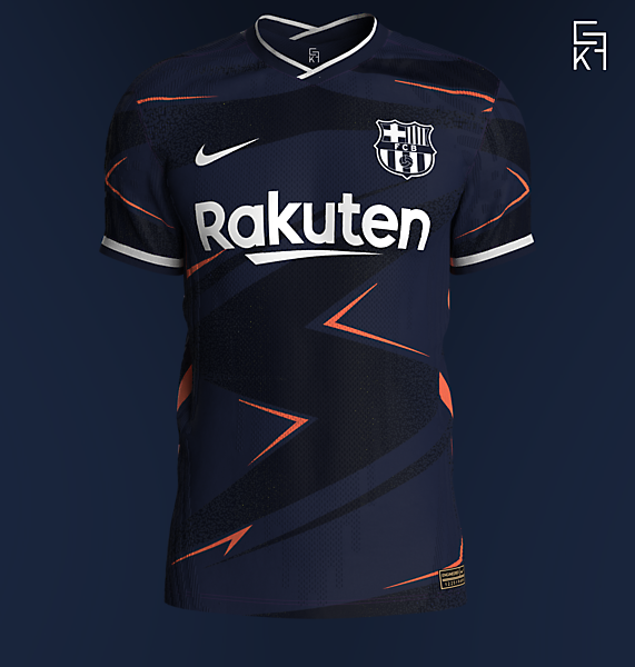 Nike X Barcelona Away kit concept