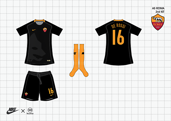 nike x kunto as roma 3rd