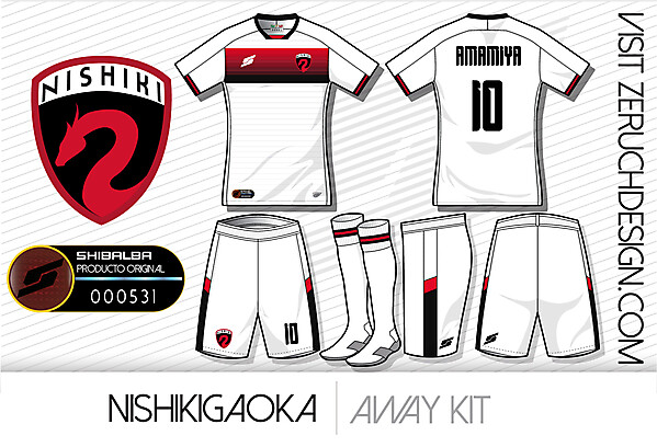 Nishikigaoka Away kit