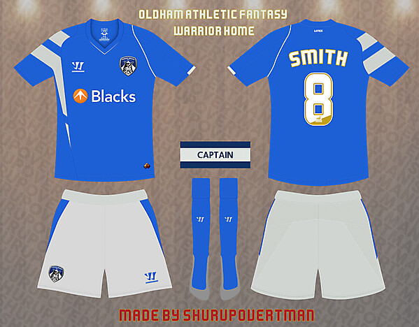 Oldham Athletic Fantasy Warrior Home