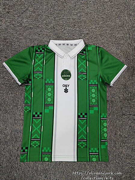 Olive & York Nigeria away kit