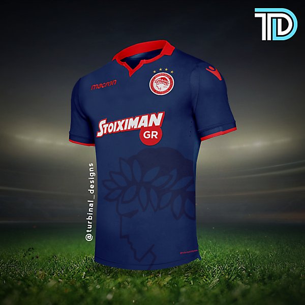 Olympiacos Macron Away Kit Concept