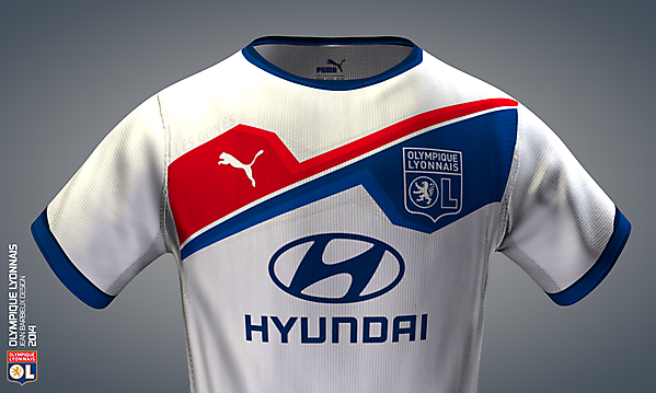 OLYMPIQUE LYONNAIS HOME KIT