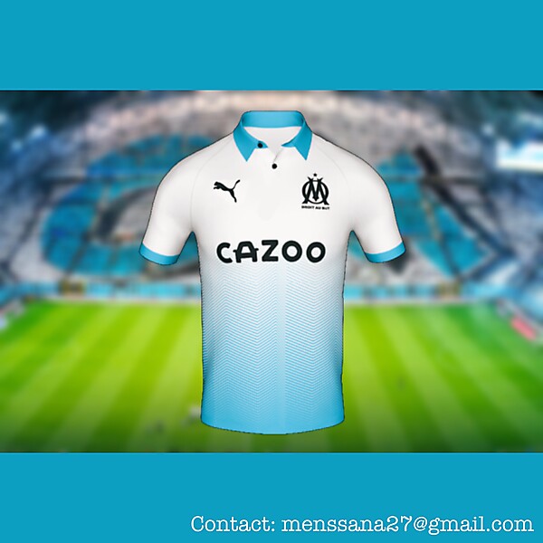 Olympique Marseille hypothetical match jersey 