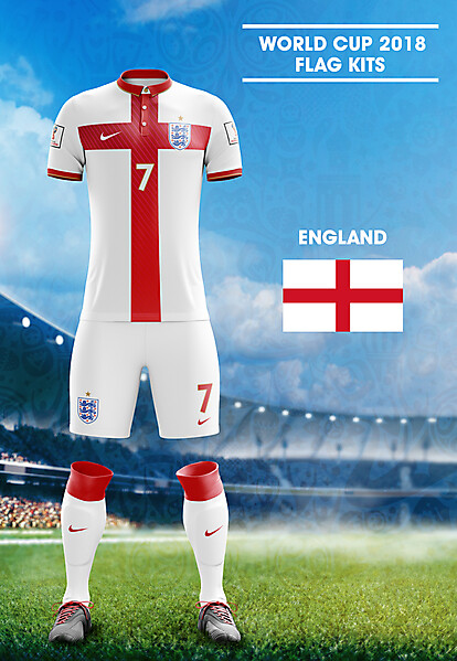 orld Cup Flag Kit: ENG