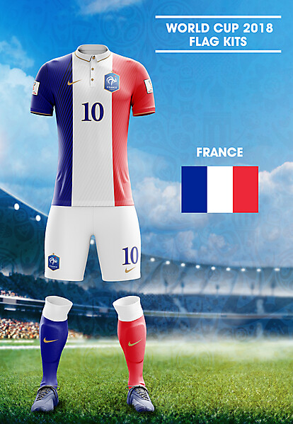 orld Cup Flag Kit: FRA