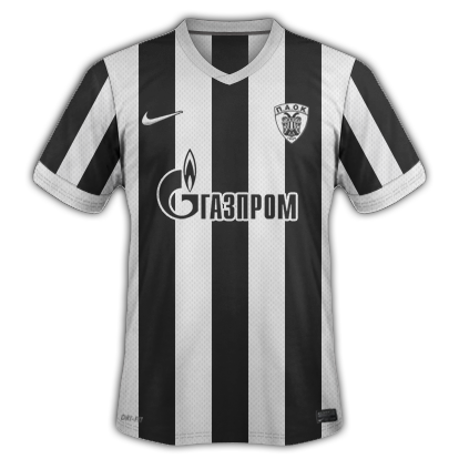 PAOK kits for 2013-14