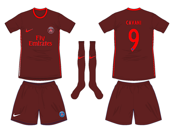 Paris Saint Germain Third Kit