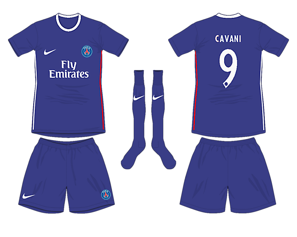 Paris Saint Germain Home Kit