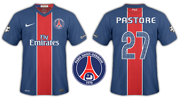 Paris St Germain kits 2012-13