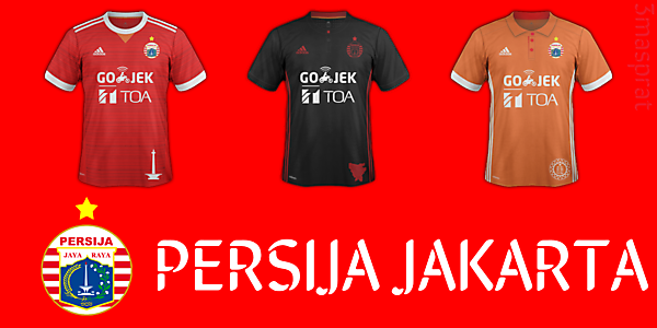 Persija Jakarta (Indonesia) Fantasy Kit