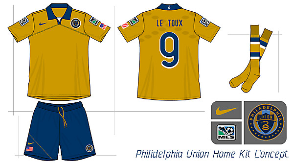 Philidelphia Union Home Kit Concept