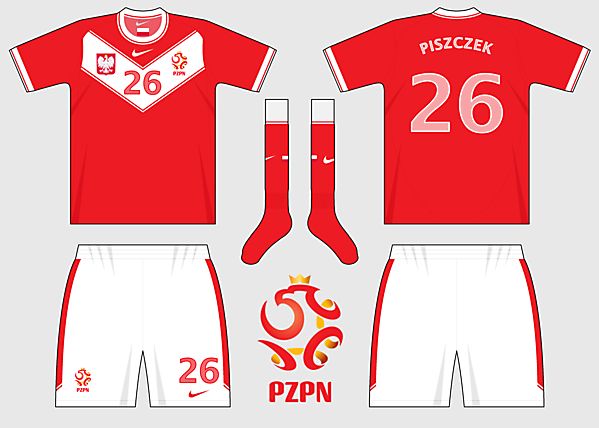 Poland Home and Away Kits