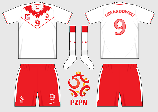 Poland Home and Away Kits