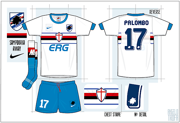 Sampdoria - Nike Template