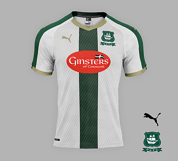 Plymouth Argyle away jersey