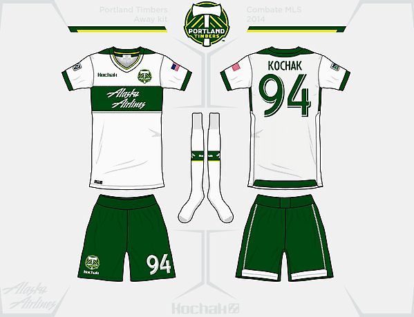 Portland Timbers - away kit