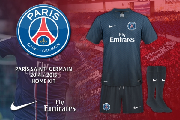 PSG 2014-2015 Home Kit