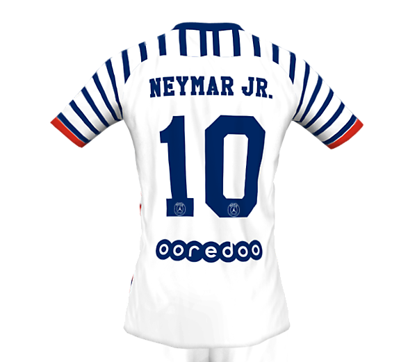 PSG 21-22 FANTASY AWAY KIT (BACK)