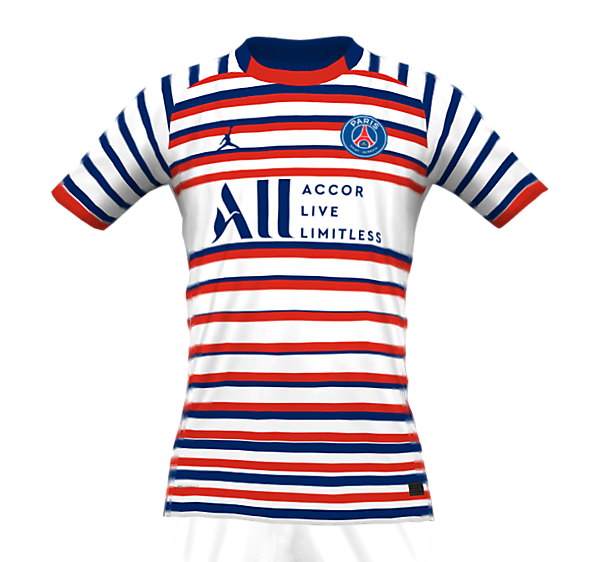 PSG 21-22 FANTASY AWAY KIT (FRONT)