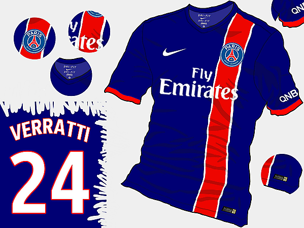 PSG Home Shirt