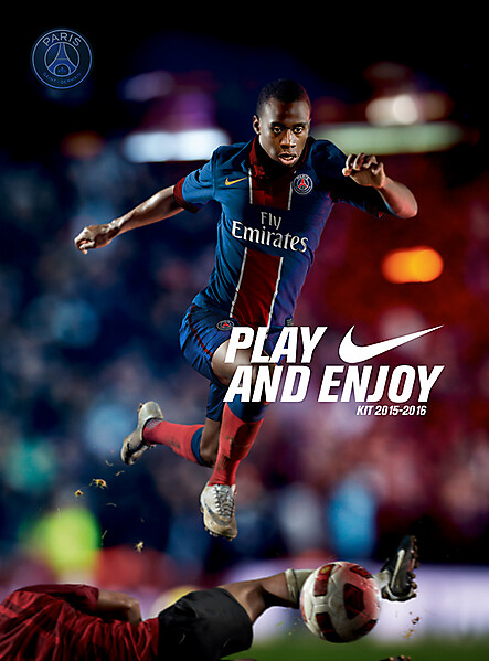 PSG Nike Kit 2015-2016 - ADVERT