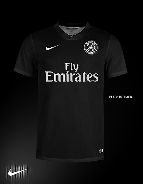 PSG Nike kit 2015-2016 Black