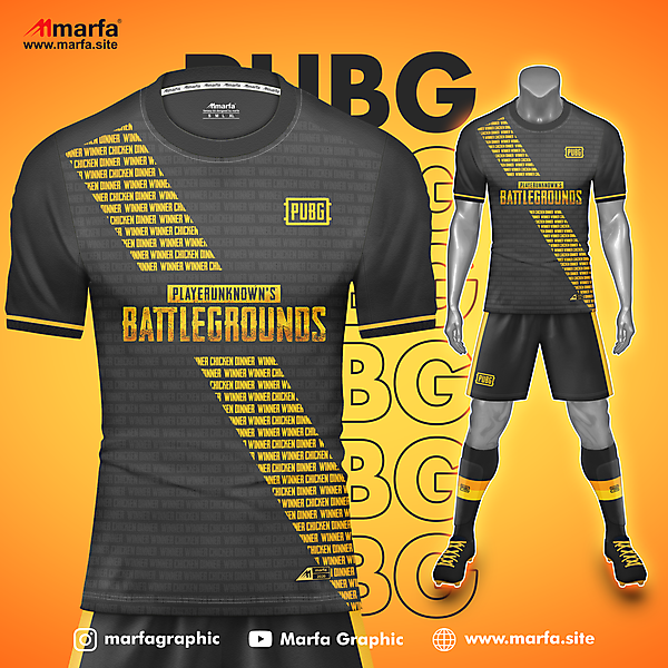 PUBG FANTASY JERSEY KIT 