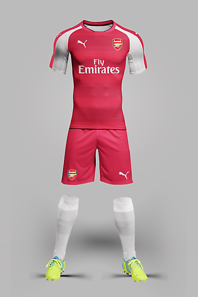 Puma Arsenal Home 17-18 Concept