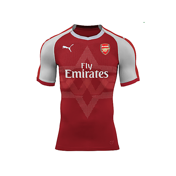 Puma Arsenal Home Jersey Concept