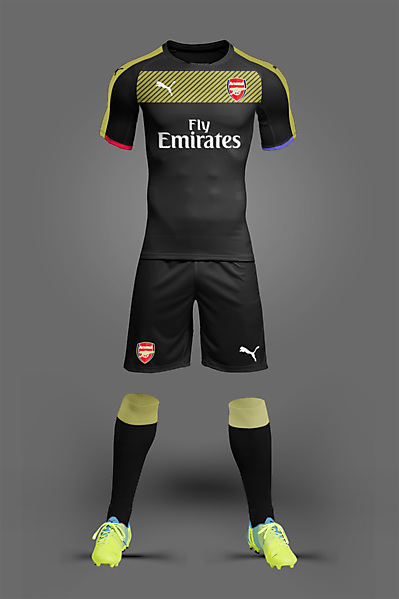 Puma Arsenal Third 17-18 Concept