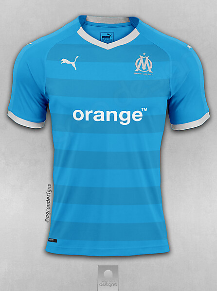 PUMA_MARSEILLE AWAY 2018-19 KIT CONCEPT