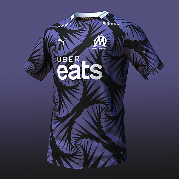 puma Olympique Marsylie Away Shirt Concept