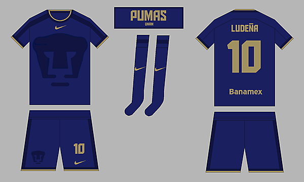 Pumas UNAM - Away kit