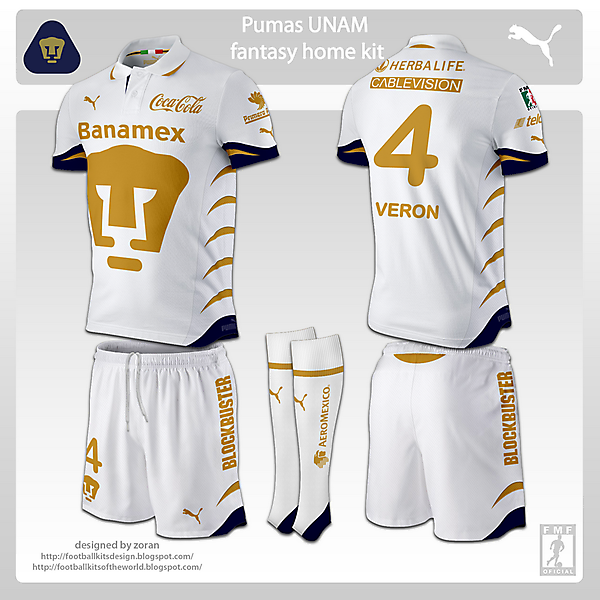 Pumas UNAM fantasy kits