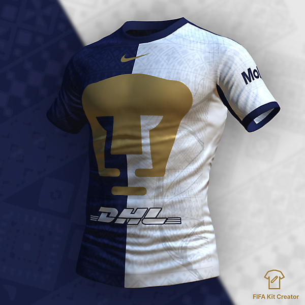 Pumas UNAM home concept