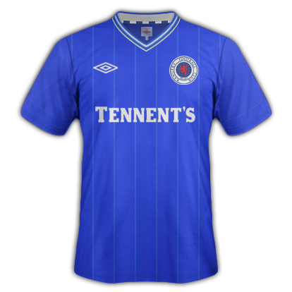 Rangers fantasy kit with Umbro